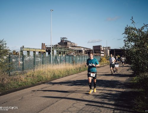 Passage du semi-marathon de la Province de Liège sur le site de Chertal